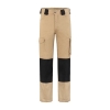 Stevige Schildersbroek (Kaki/Zwart)
