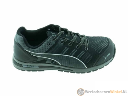Toon details van Werkschoenen Puma Elevate Knit Zwart Laag S1P SRC ESD Werkschoenen Sneakers