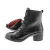 Afbeelding van Lederen Veterlaars Werkschoenen Dames Lavoro Lucy S3 SRC ESD
