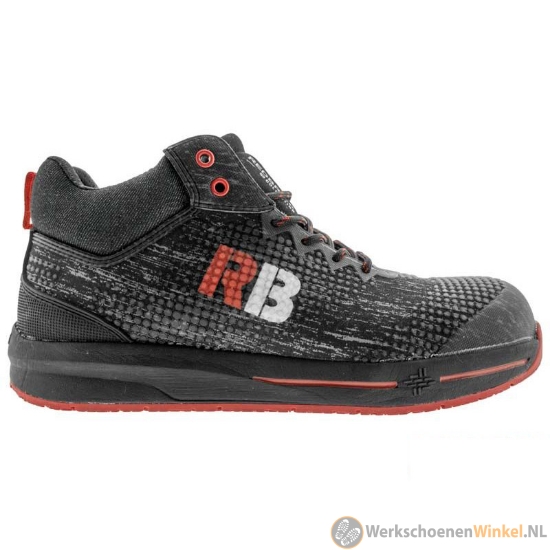Afbeelding van  Hoge Sneaker Werkschoen Redbrick S3