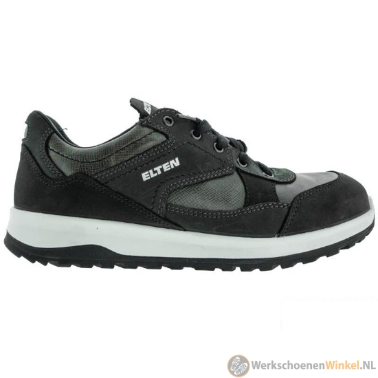 Afbeelding van Lage Sneaker Werkschoen Elten Runaway Zwart S3 ESD