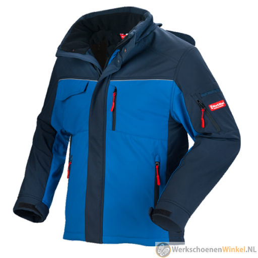 Afbeelding van Workman Warme Winterjas Blauw Wintervoering