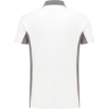 Afbeelding van Korte Mouwen Poloshirt Wit/Zwart Workman