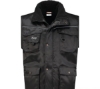 Afbeelding van Bodywarmer met bontvoering Zwart Werkjas
