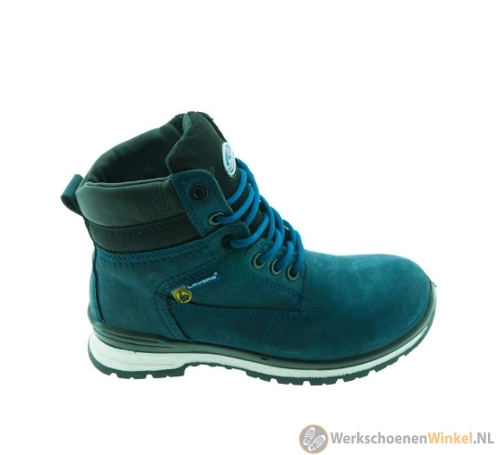 Afbeelding van Werkschoenen Dames Lavoro E18 Mid S3 SRC ESD Met Stalen Neus