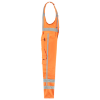 Afbeelding van Hoge zichtbaarheid RWS bodybroek met inpandige kniezakken (meerdere opbergmogelijkheden) kleur oranje