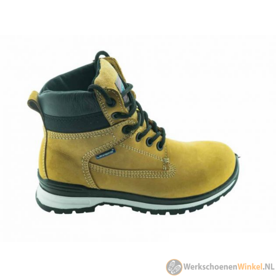 Afbeelding van Hoge Beige Werkschoenen Dames Lavoro E16 S3 SRC ESD