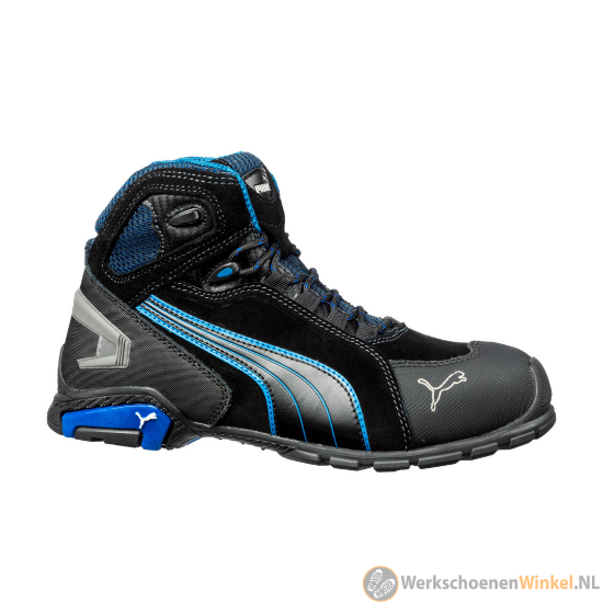Afbeelding van Sneaker Werkschoenen Puma Rio Black MID S3 SRC
