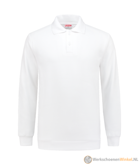 Afbeelding van Luxe Sterke Wit Polo Werksweater Workman