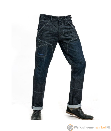 Afbeelding van Werk jeans Justin Blue Slim Fit