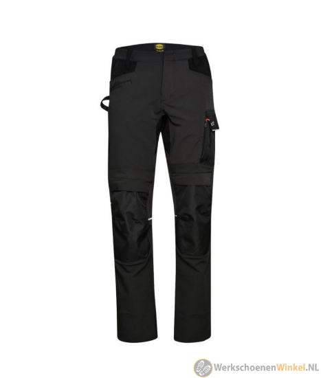 Afbeelding van Comfortabele Werkbroek Diadora Antraciet Met Stretch