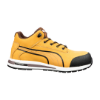 Afbeelding van Halfhoge sportieve gele werkschoenen S3 Puma Dash Wheat MID SRC (antislip)