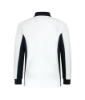 Afbeelding van Comfortabele Sportieve Wit/Grijs Polosweater Workman