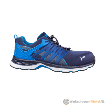Toon details van  Lichtgewicht werksneakers Puma Velocity Blauw S1P met Evercushion BA inlegzool (extra comfort) Afbeeldingen van  Lichtgewicht werksneakers Puma Velocity Blauw S1P met Evercushion BA inlegzool (extra comfort)