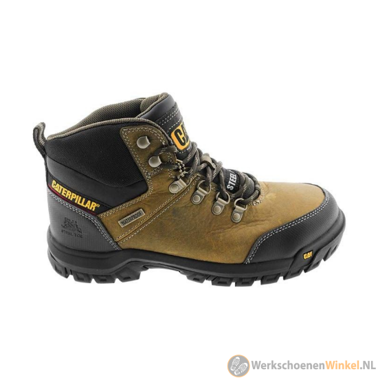 Afbeelding van Werkschoenen Cat Framework Bruin S3