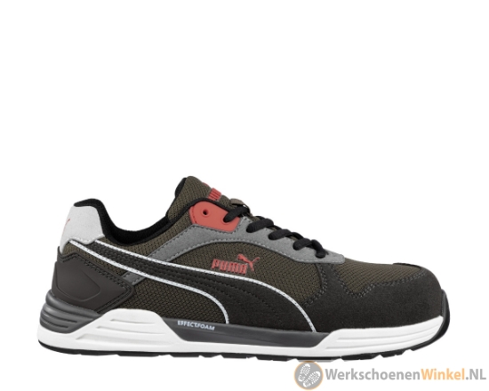 Afbeelding van Millieuvriendelijke veiligheidsschoenen S1P Puma 64.467 Frontside Ivy Low (Vegan)