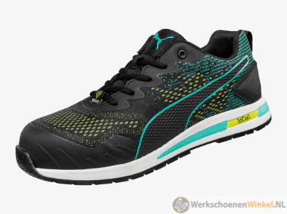 Toon details van Millieuvriendelijke werkschoenen S1P Puma 64.305 low met flexibele FAP zool (vegan) Afbeeldingen van Millieuvriendelijke werkschoenen S1P Puma 64.305 low met flexibele FAP zool (vegan)