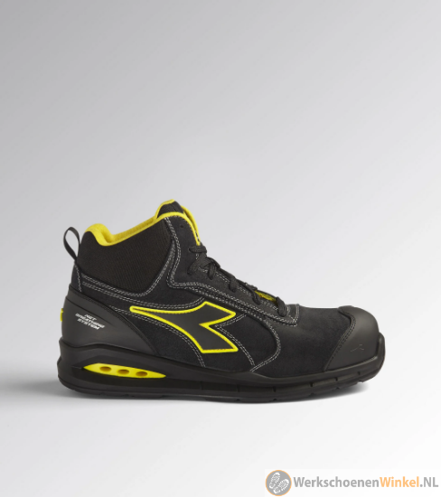 Afbeelding van Stevige werkschoenen S3 Diadora Airbox Master met Mass Damper technologie (extra demping)