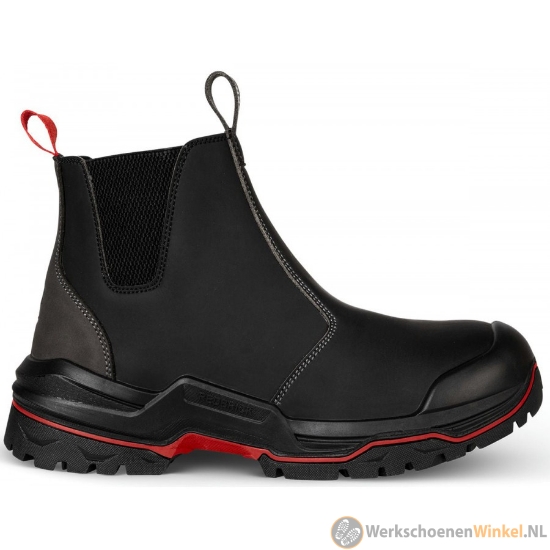Afbeelding van Veiligheidsschoenen Redbrick Ankle Boot Zwart S3S (duurzaam En antislip)