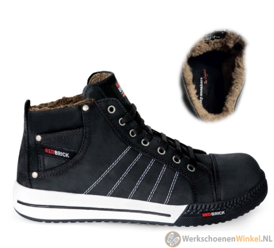 Afbeelding van Sportieve werksneakers Redbrick Ice S3 met volnerf leder (antislip)