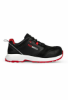 Afbeelding van Lage sportieve veiligheidsschoenen S3 Redbrick Pulse (met overneus) - Kleur Zwart/Rood