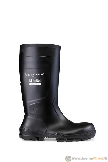 Afbeelding van Krachtige Werklaarzen S5 Dunlop PVC 100% Waterdicht (Chemiebestendig)