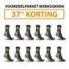 Afbeelding van Werksokken Safetyjoggers voordeelbundel 12x paar