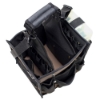 Afbeelding van Professionele gereedschapsdrager large met onderdelenbox (riem voor elektrische tape) kleur zwart