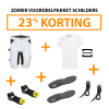 Afbeelding van Schilderpakket zomerpakket: Tricorp werkshirt + schilders werkbroek + 3x paar enkelmodel werksokken + werkschoenveters + inlegzolen