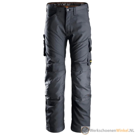 Afbeelding van Allroundwork Werkbroek Snickers 6301 met ventilerende knieholtes (stretchgaas) - kleur staalgrijs