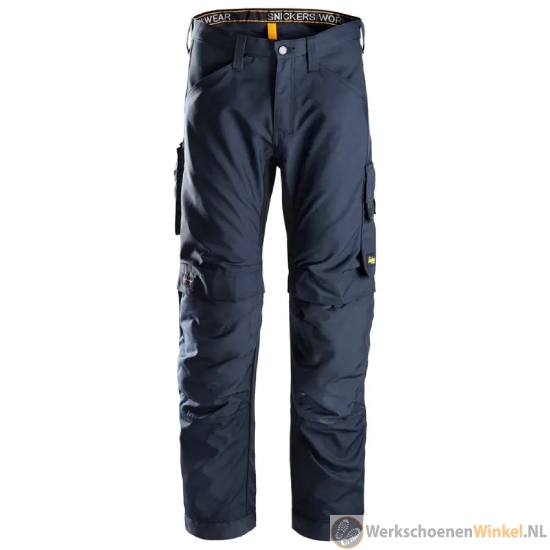 Afbeelding van Allroundwork Werkbroek Snickers 6301 met ventilerende knieholtes (stretchgaas) - kleur navy