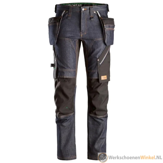 Afbeelding van Flexibele FlexiWork denim jeans met 4-way stretch (extra comfort)