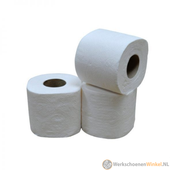 Afbeelding van Premium 2-laags toiletpapier van 100% cellulose 400 vellen per rol - 70001004