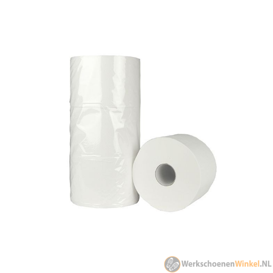 Afbeelding van Duurzaam 100% cellulose toiletpapier Compact 100 meter, 2 laags - 70001007