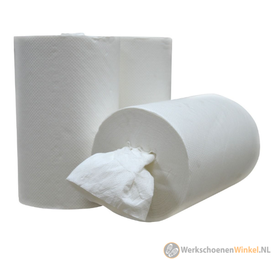 Afbeelding van Kernloze handdoekrol mini 19 cm, 1-laags cellulose (EU Ecolabel) - 70001009