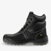 Afbeelding van Stevige werkschoenen Safety Jogger Aras S3 met Nappa Action-leer (slijtvast) - Kleur Zwart