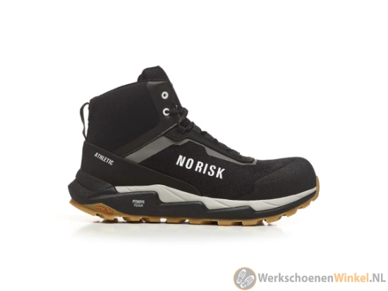 Afbeelding van Sportieve werkschoenen Norisk Athletic Mid S3L met Puma Textile bovenwerk (slijtvast) - Kleur Zwart