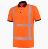 Afbeelding van Reflecterende Poloshirt RWS Revisible met UPF 40+ (beschermt tegen UV-straling) – Kleur Fluor Oranje