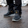 Afbeelding van Hoge werkschoenen DeWALT Laser S3 SRA Black met waterbestendig buffelleer (stalen beveiliging)