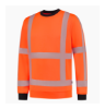 Afbeelding van Tricorp reflecterende RWS Revisible sweater met American fleece voering (extra warm) - Kleur Fluor Oranje