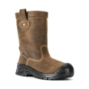 Afbeelding van Waterdichte werklaarzen Sixton Montana bruin 23 S3 met wolvoering (ademend en vochtafvoerend)