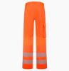 Afbeelding van Reflecterende werkbroek Twill Stretch RWS Revisible met 4-way stretch - Kleur Fluor Oranje