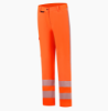 Afbeelding van Reflecterende werkbroek Twill Stretch RWS Lady Revisible met 4-way stretch - Kleur Fluor Oranje