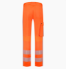 Afbeelding van Reflecterende werkbroek Twill Stretch RWS Lady Revisible met 4-way stretch - Kleur Fluor Oranje