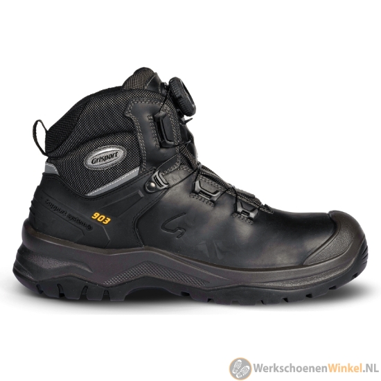 Afbeelding van Grisport 903L BOA werkschoen S3 SR met stalen- neus & zoolbescherming (maximale bescherming)