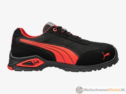 Toon details van Ademende werkschoen PUMA Madrid Low S1PL SR met FAP® tussenzool (extra flexibel) Afbeeldingen van Ademende werkschoen PUMA Madrid Low S1PL SR met FAP® tussenzool (extra flexibel)