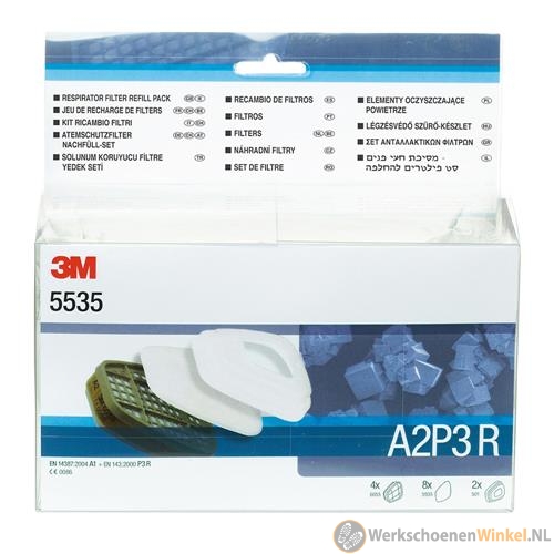 3M 5535 Filterkit A2P3 (4x6055, 8x5935, 2x501)