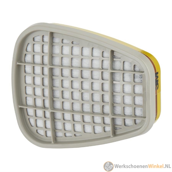 3M 6075D Gas- en dampfilter A1 en formaldehyde, 2 stuks