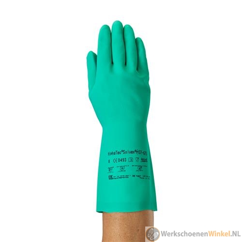 Ansell AlphaTec 37-675 Veiligheidshandschoen groen