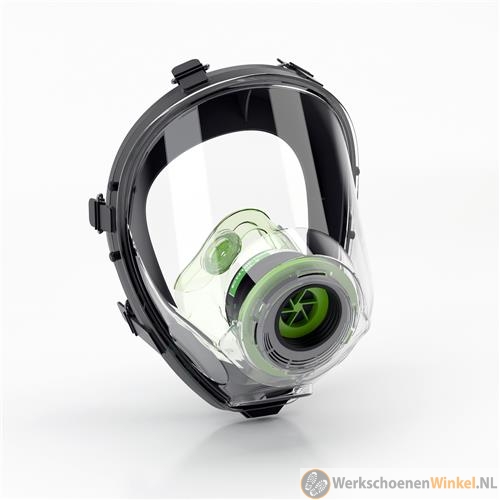 BLS 5150 Herbruikbaar volgelaatsmasker, thermoplastisch rubber, klasse 3, universeel